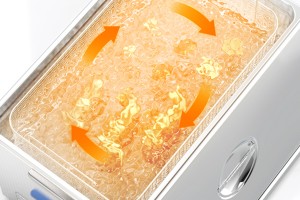 超聲波清洗需要加熱嗎？超聲波清洗機加熱功能什么用？